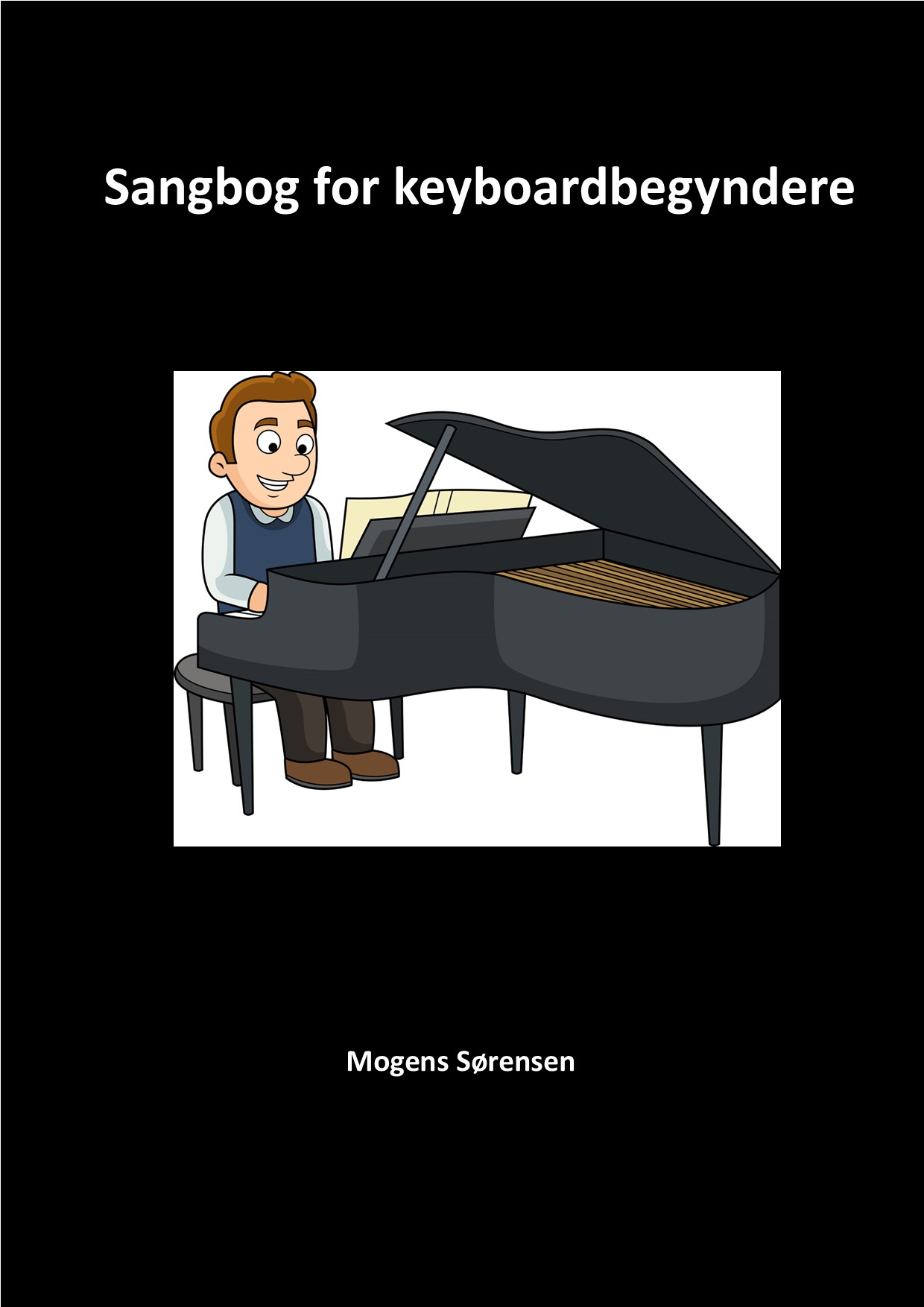 Forsidebillede til Sangbog for keyboardbegyndere